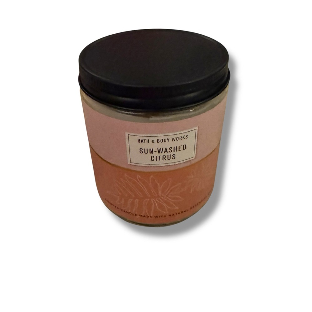 NWT Bath & Body Works Sun-Washed Citrus Candle
